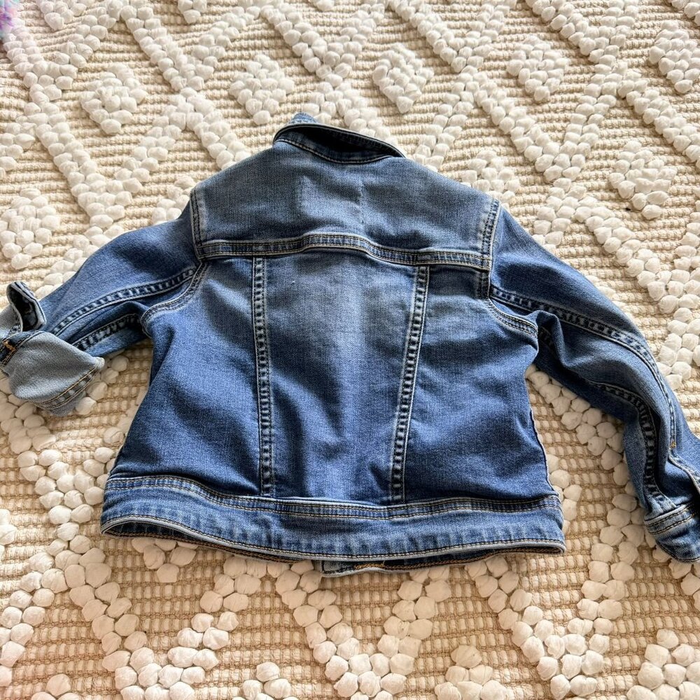 Primary Denim Jean Jacket Toddler Unisex - Picture 6 of 7